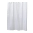 thumbnail image 7 of White Extra Long Shower Curtain Polyester 12 Rings 79"L x 71"W, 7 of 7