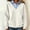White, variant on Floleo Women's Twofer Collar Sweatshirt V Neck Long Sleeve Pullover with Faux Shirt Detail Relaxed Fit Casual Layered Look Top for Fall Winter Daily Wear
