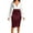 Wine, variant on Women'S Solid Color Sequins Fashion High Waist Slim Casual Half Body Skirt Long Pencil Skirts for Women Western Skirts for Women Tennis Skirt with Shorts Ruched Skirt Poodle Skirt Full Bed Skirts High