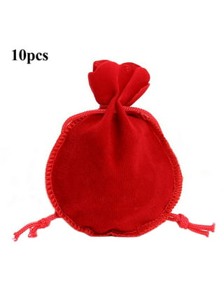 1-500 Small Silky Velvet Jewelry Pouch,gift Bag,drawstring Bags,pocket  Purse,emerald Green Small Jewelry Bag Lipsticks Earrings Necklace 