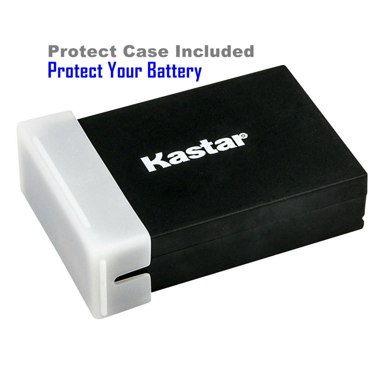 Kastar 4-Pack Battery and AC Wall Charger Replacement for Canon LP