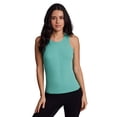 thumbnail image 4 of RBX Active Women's Slim Fit Crewneck Ribbed Tank Top, 4 of 5