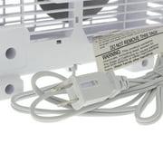 Comfort Zone 9 Portable Box Fan, White
