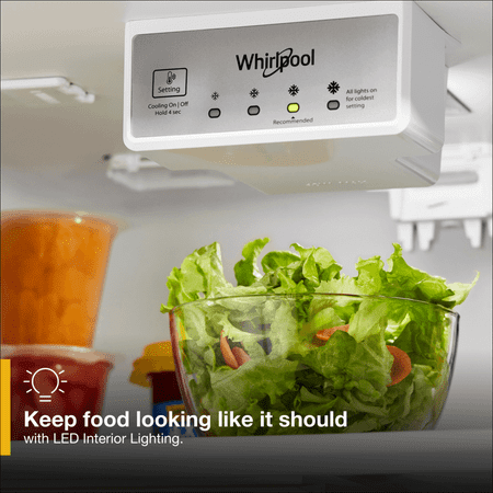 Whirlpool - 16.3 Cu. Ft. Top-Freezer Refrigerator - White