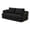 Black, variant on 79.5" Convertible Sofa Bed,Folding Sleeper Sofa Couch Bed with Fixed-Shape Frame,Corduroy Fold Out Sleeper Loveseat for Living Room,Bedroom,Apartment,Pink