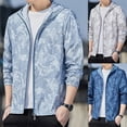 thumbnail image 6 of Men Sun Protection Outwear Lightweight Windbreaker Jacket Hooded Breathable Coat, 6 of 8