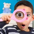 thumbnail image 1 of HD Enfants Loupe Loupe Portable Magnifier Expérience Jouets Cochon Science Éducation, 1 of 5