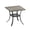 Graywood, variant on DIFY 18" Outdoor Side Table Small Patio End Table for 2, Square Bistro Coffee Table, Black