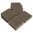 thumbnail image 5 of Zimtown 12x12 Inch Interlocking Deck Tiles - Quick-Lock Waterproof Flooring for Outdoor Porch, Poolside & Balcony, Slip-Resistant Light Coffee PVC Composite, 5 of 7