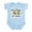 Sky Blue, variant on CafePress - Infant Bodysuit - Baby Light Bodysuit, Size Newborn - 24 Months