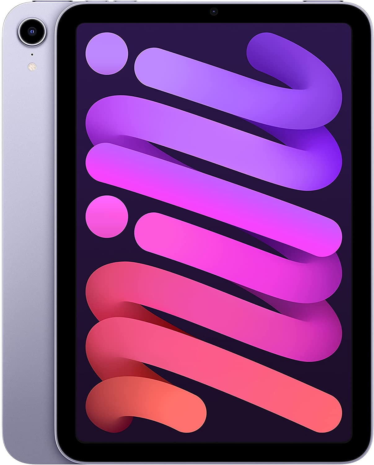 Apple iPad Mini 6 (2021, 64GB, Wi-Fi, Purple) (MK7R3LL/A) Bundle 