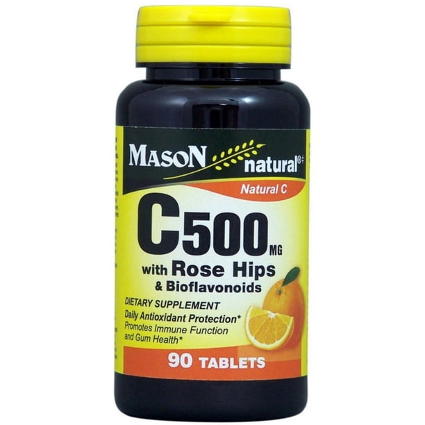 Mason Vitamins Mason Natural Vitamin C, 90 ea - Walmart.com - Walmart.com