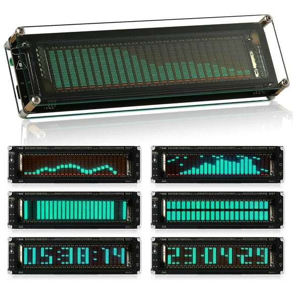 Analizador de espectro de audio Nobsound AK2515 Pro con pantalla VFD
