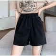 thumbnail image 4 of Pantalones Cortos Vaqueros Efecto Suelto Para Mujer, 4 of 8