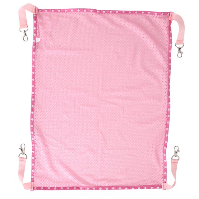Cat Mesh Hammock, Heat-Resisting Multi-Function Cat Hanging Bed, Portable Fish For Cats Dogs Puppy Hanging Bed Blue,Green,Pink