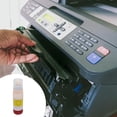 thumbnail image 4 of DPTALR Réservoir d'Encre pour Machine à Jet d'Encre Colorée Modèle 004 et 002 Compatible avec Divers Modèles d'Imprimantes Kit de Recharge avec 4 Couleurs 70ml Chacune, 4 of 6