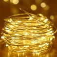 thumbnail image 5 of Tianlaimei Warm White 100ft 300 LED Fairy String Lights Battery Powered, Decorative Twinkle Fairy Lights with Remote for Party Garden Outdoor, 5 of 11