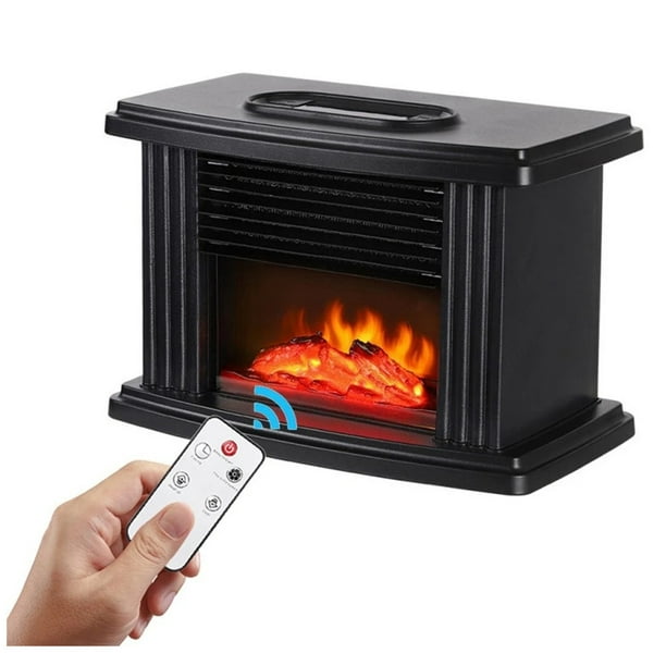 Limnyves 1000W Electric Fireplace Heater with Remote Control Fireplace