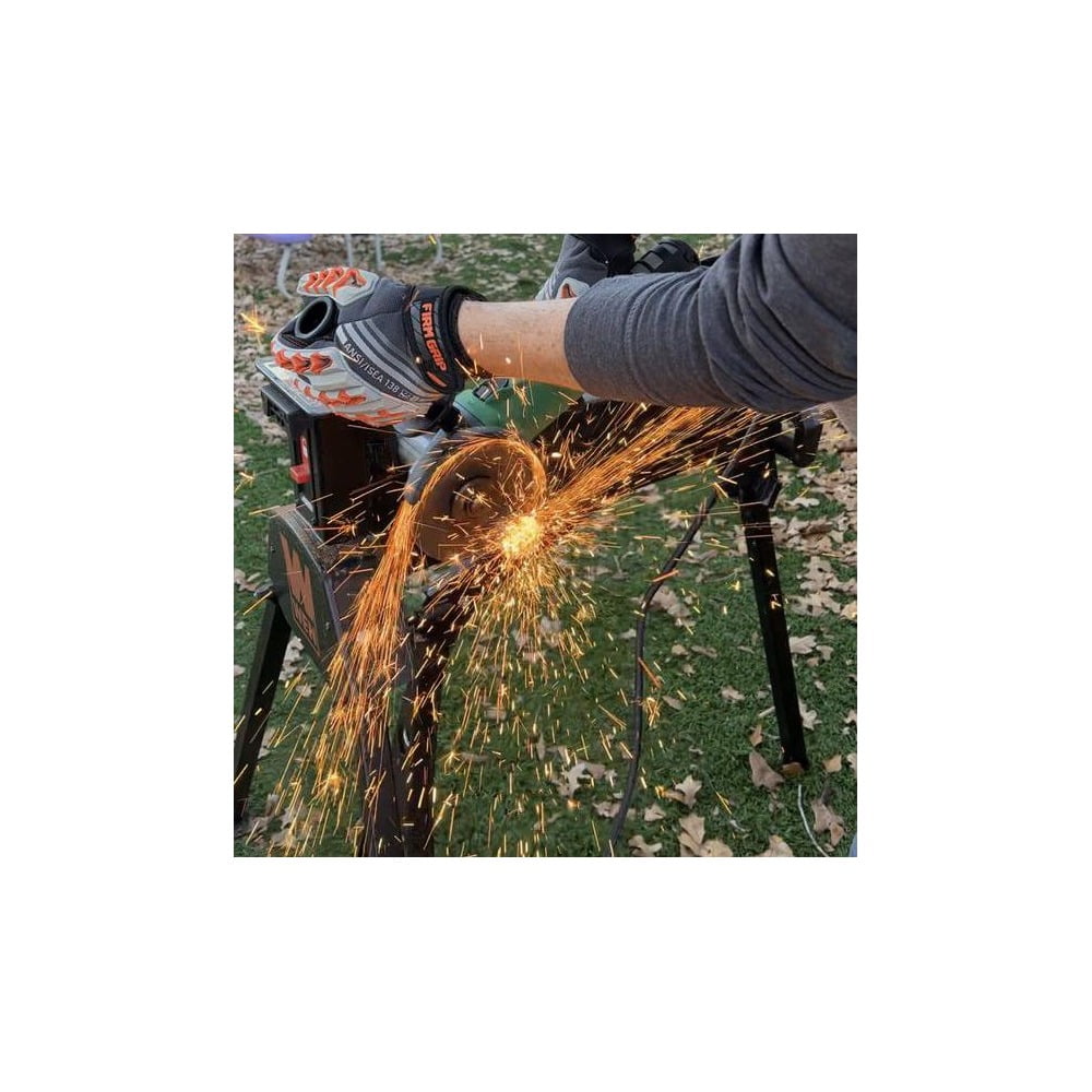 120V 12 Amp AC Brushless Variable Speed 5 in. Corded Angle Grinder