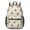 Pioneer Flower Floral Print Pattern, variant on Pioneer Flower Floral Print Pattern 17" School Backpacks for Teens,Waterproof Oxford Fabric,S-Shape Padded Straps for School,Travel,Hiking,Camping