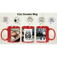 thumbnail image 3 of Printtoo PersonalizedPhotoCollage CoffeeMugYou Are The Best Dad In The World Custom Picture Ceramic CupDishwasher & Microwave Safe- 11 Oz -Red, 3 of 6