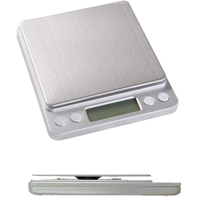 Escala digital LCD 6.6 lbs 0.00 oz báscula de pesaje electrónica mini precisión gramos balanza de peso para cocina
