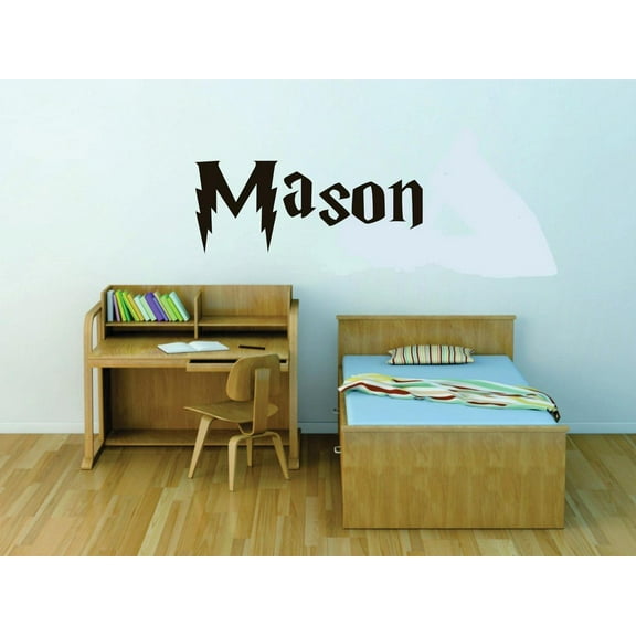 Personalized Name Vinyl Decal Sticker Custom Text Wall Letters Art Decor 10 Inches X 25 Inches