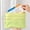 Green, variant on 3 Zipper Pouch Travel Document Organizer Bag Portable Passport Sleeve Wallet Thin ID Card Boarding Voucher Protector Pouch For Daily Errands And Trips