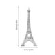 thumbnail image 4 of GOOHOCHY Figura de la Torre Eiffel de metal, modelo de recuerdo de viaje, estatua metálica de la Torre Eiffel., 4 of 7