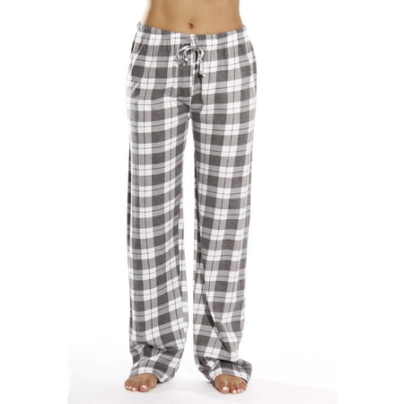 Just Love - Just Love Plaid Pajama Pants Cotton Jersey (Grey - Plaid ...