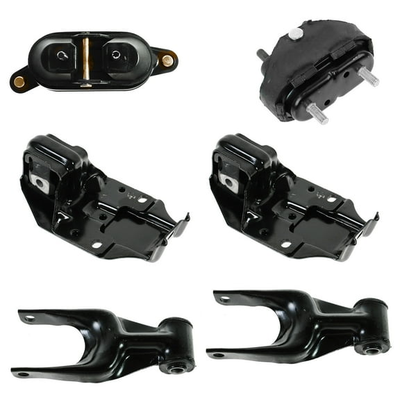 TRQ Complete Engine Transmission Torque Mount Set Kit for Chevy Pontiac Olds MTA32764 Fits select: 1995-1999 CHEVROLET LUMINA, 1995-2005 CHEVROLET MONTE CARLO
