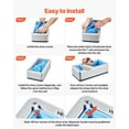 thumbnail image 5 of VEVOR Shoe Cover Dispenser, Automatic Shoe Covers Dispenser with 100 Pcs of Non-Slip Disposable Shoes Covers, Fits Size Up to US 11, for Home, Office, Lab, Factory, Hospital, Indoor Use, Silver, 5 of 9
