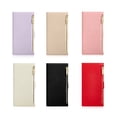 thumbnail image 5 of Adecuado para IPHONE15 14 13 12 11PRO MAX XR 8 S23 funda para teléfono móvil con cremallera de lichi, 5 of 5