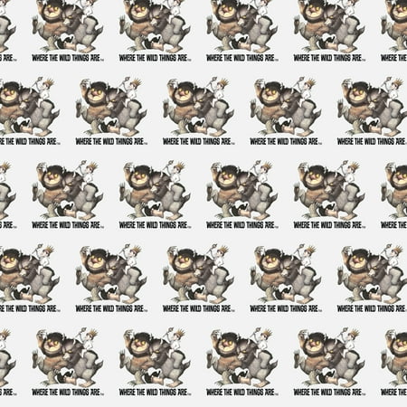 Where the Wild Things Are March Premium Roll Gift Wrap Wrapping Paper