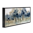 thumbnail image 2 of Stupell Industries Contemporary Indigo Woodland Watercolor Study Black Framed Giclee Art, 24 x 10, by Carol Robinson, 2 of 8