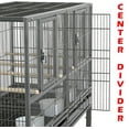 thumbnail image 3 of Stackable Bird Flight Breeder Cage Center Divider Side Nesting Box Doors Metal Bird Cage for Small Birds Lovebirds Finch Canaries Parakeets Cockatiels Budgies, 3 of 9