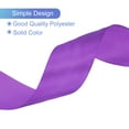 thumbnail image 3 of Uxcell 24 Yards Dark Purple Satin Ribbon, Polyester for Gift Wrapping Wedding Decoration, 3 of 6