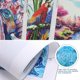 thumbnail image 2 of KAIYANG Kits de pintura de diamantes para bricolaje, taladro redondo, cristal de estrás, artesanía para decoración de pared del hogar, osito de peluche, 12 x 12 pulgadas, 2 of 5