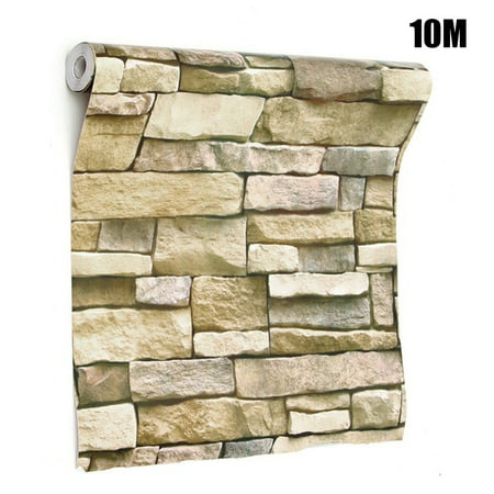 PVC Schist Bedroom Dining Room Living Room Self Adhesive Wall Sticker Decoration Brick (Best Wallpaper For Dining Room)