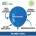 thumbnail image 3 of Globos de Látex Redondo Tilco Balloons color azul rey 9 pulgadas 100 piezas, 3 of 3