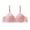 Pink, variant on Loopsun Plus Size Bras for Women, Womens Comfortable Breathable Small Cup Bra Thin Cotton No Steel Ring Adjustable Shoulder Strap Hot Pink 80B