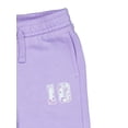 thumbnail image 4 of Wonder Nation Toddler Girls Fleece Hoodie Set, 12M-3T, 4 of 4