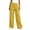 Yellow Pants, variant on Women's Gingham Plaid Wide Leg Pants High Waist Casual Loose Trousers with Pockets for Daily Work Wear Trendy Street Outfit Yellow