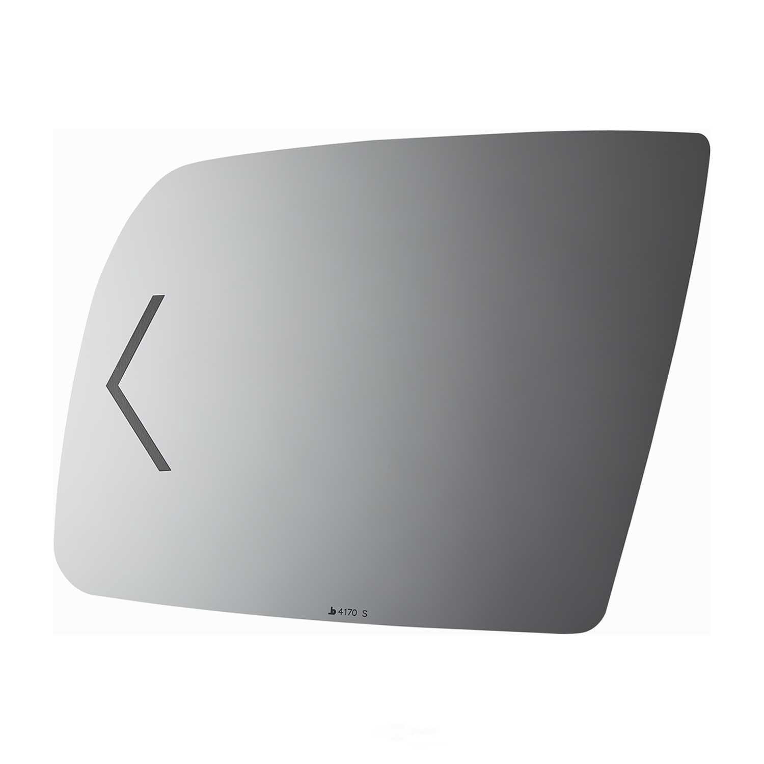Burco Side View Mirror Replacement Glass - Clear Glass - 4170S