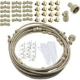 thumbnail image 1 of Kits de riego por goteo automático con rociador de agua para Patio, Kit de sistema de enfriamiento por nebulización para exteriores, jardinera de Beige 12m 116Piezas, 1 of 5