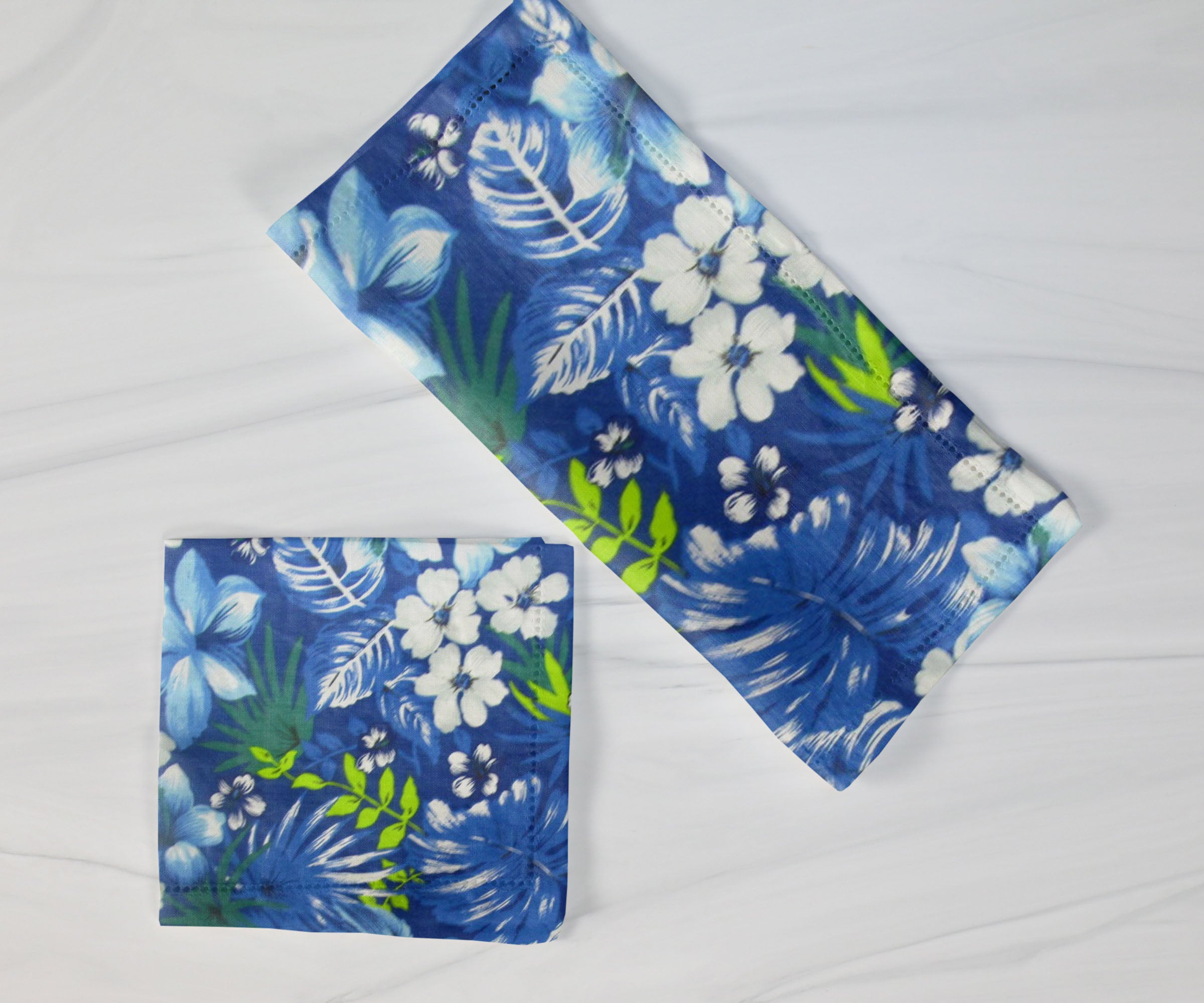 Cotton Hawaiian Tropical Napkins 18"X18"