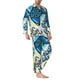 thumbnail image 2 of Fotbe Game All Day Pijama de Hombre con Estampado de Manga Larga, Conjunto de 2 Piezas, Ropa de Dormir Suave y Cómoda con Bolsillos-Large, 2 of 7