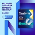 thumbnail image 5 of (2 pack) Nicoderm CQ Step 1 Extended Release Nicotine Patches to Stop Smoking, 21 Mg, 14 Count, 5 of 14