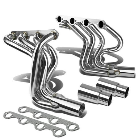 For 1987 to 1996 Ford F-150 High -Performance 2 -PC Stainless Steel Exhaust Header Kit 88 89 90 91 92 93 94