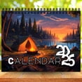 thumbnail image 2 of Clearance Desk Calendar 2025,12 Monthly Wall Calendar Assorted Patterns, Easy To Hang, 2 of 5